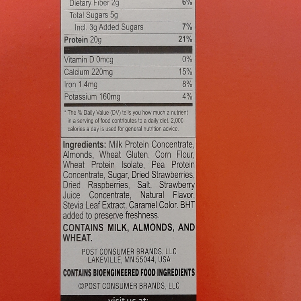 Premier Protein 20g Berry Almond Cereal - Picture 5 of 8